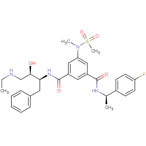 Chemical structure of BindingDB Monomer ID 16411