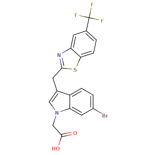 Chemical structure of BindingDB Monomer ID 16461