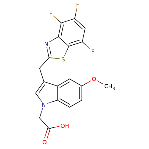 Chemical structure of BindingDB Monomer ID 16477
