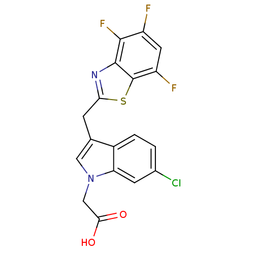 Chemical structure of BindingDB Monomer ID 16483