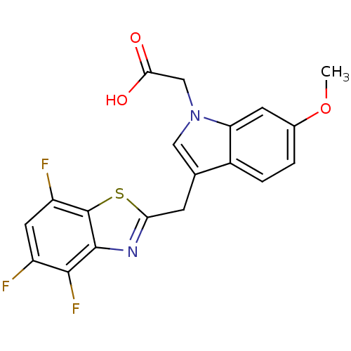 Chemical structure of BindingDB Monomer ID 16485