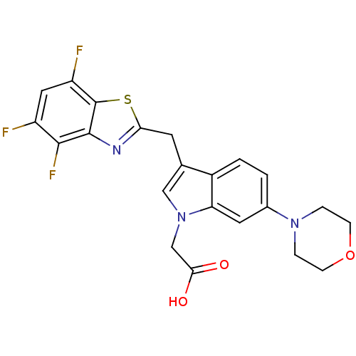 Chemical structure of BindingDB Monomer ID 16487