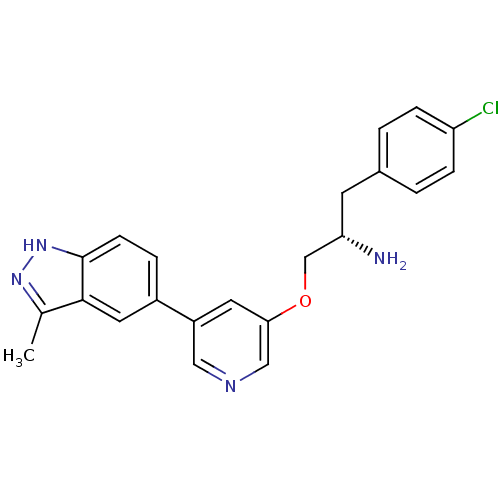 Chemical structure of BindingDB Monomer ID 16544