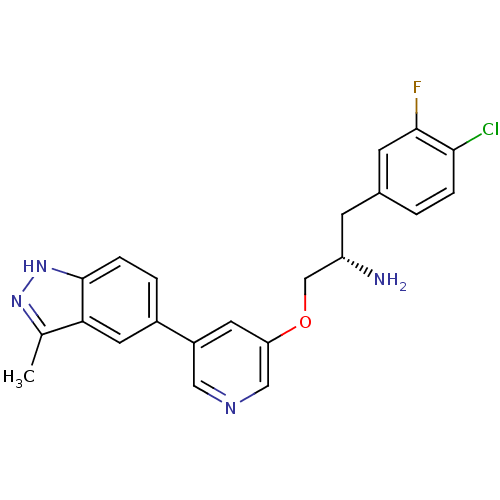 Chemical structure of BindingDB Monomer ID 16550