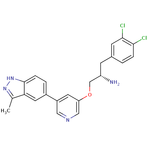Chemical structure of BindingDB Monomer ID 16552