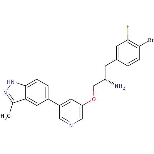 Chemical structure of BindingDB Monomer ID 16555