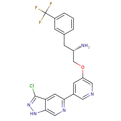 Chemical structure of BindingDB Monomer ID 16586
