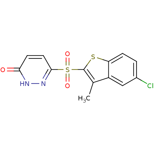 Chemical structure of BindingDB Monomer ID 16642