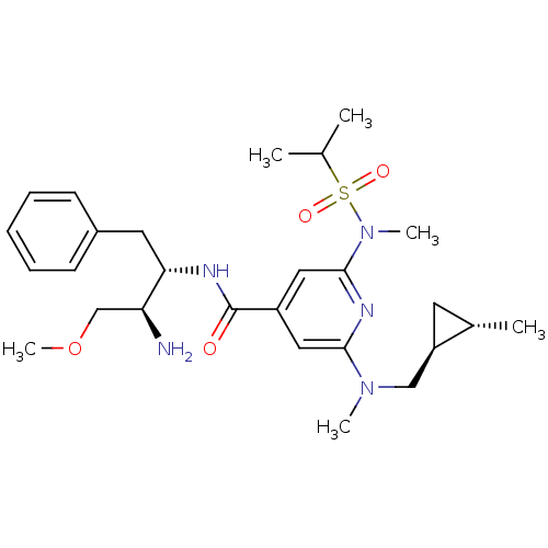 Chemical structure of BindingDB Monomer ID 16686