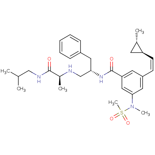 Chemical structure of BindingDB Monomer ID 16701