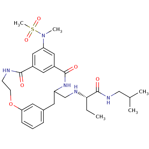 Chemical structure of BindingDB Monomer ID 16719