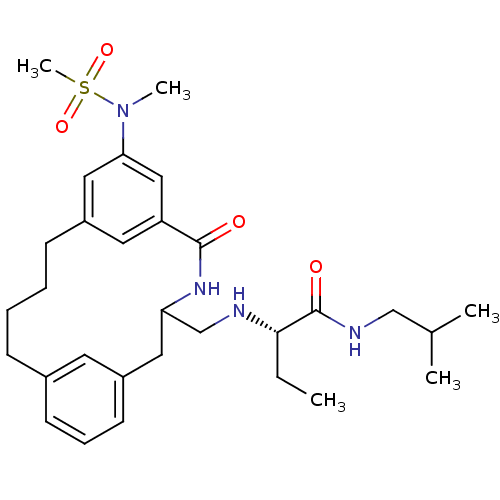 Chemical structure of BindingDB Monomer ID 16721