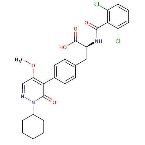 Chemical structure of BindingDB Monomer ID 16807