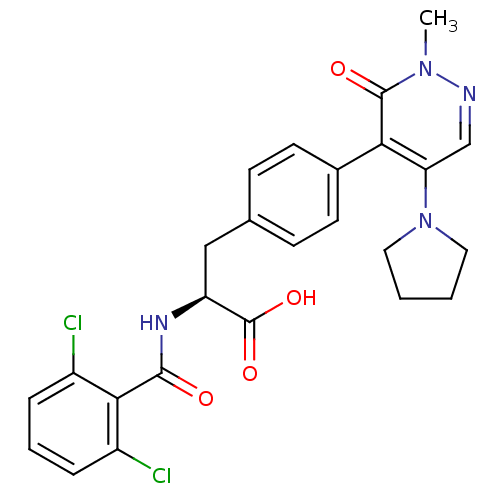 Chemical structure of BindingDB Monomer ID 16815