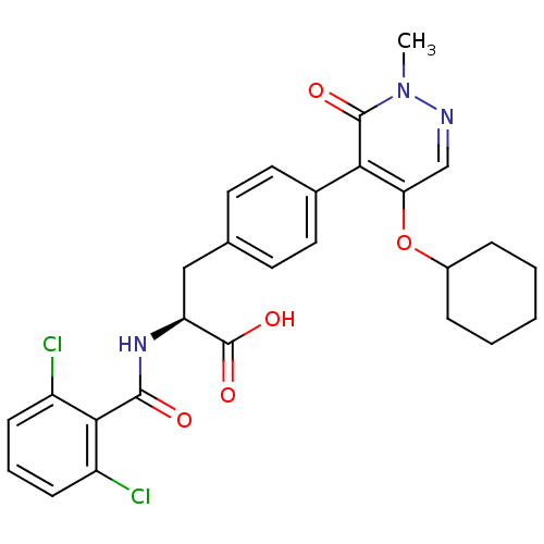 Chemical structure of BindingDB Monomer ID 16819