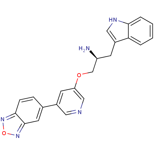 Chemical structure of BindingDB Monomer ID 16921