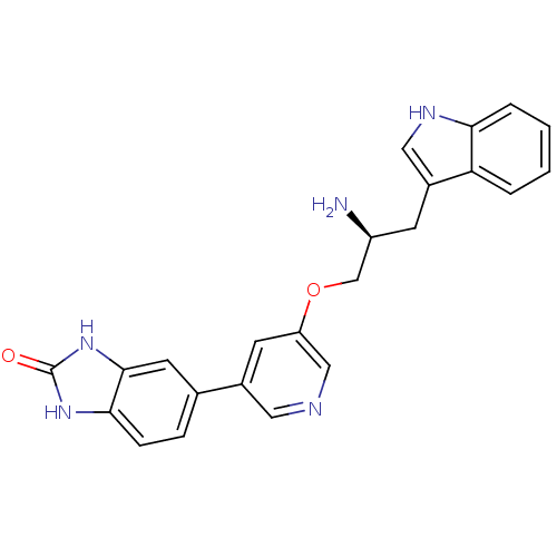 Chemical structure of BindingDB Monomer ID 16927