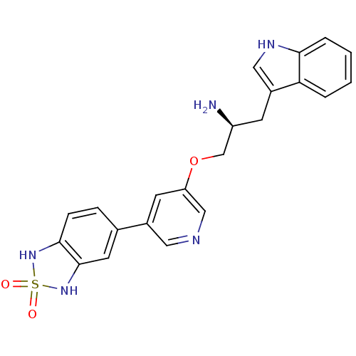 Chemical structure of BindingDB Monomer ID 16932
