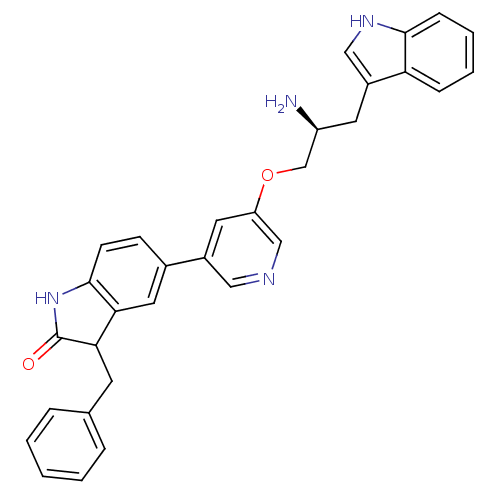 Chemical structure of BindingDB Monomer ID 16936