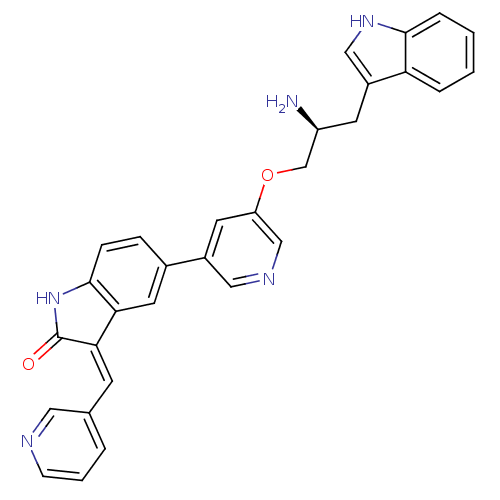 Chemical structure of BindingDB Monomer ID 16942