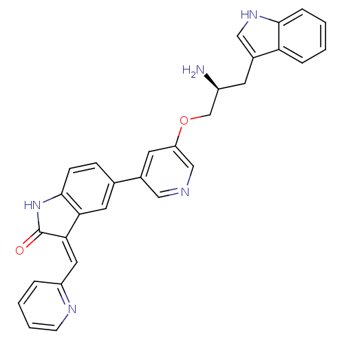 Chemical structure of BindingDB Monomer ID 16943