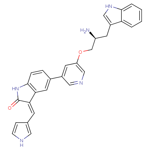 Chemical structure of BindingDB Monomer ID 16947