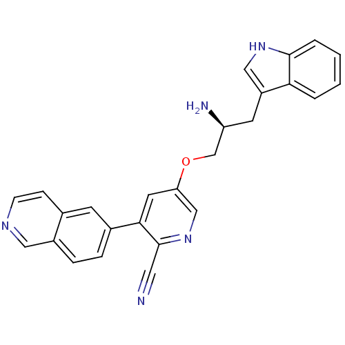 Chemical structure of BindingDB Monomer ID 16955