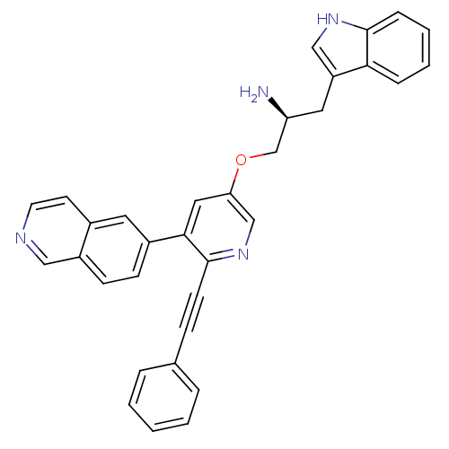 Chemical structure of BindingDB Monomer ID 16959
