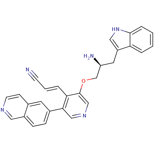 Chemical structure of BindingDB Monomer ID 16962