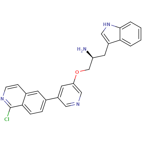 Chemical structure of BindingDB Monomer ID 16965