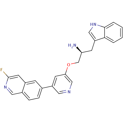 Chemical structure of BindingDB Monomer ID 16968