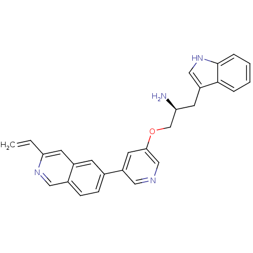 Chemical structure of BindingDB Monomer ID 16972