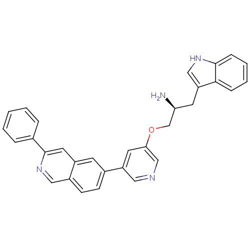 Chemical structure of BindingDB Monomer ID 16974