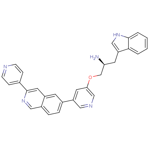 Chemical structure of BindingDB Monomer ID 16975