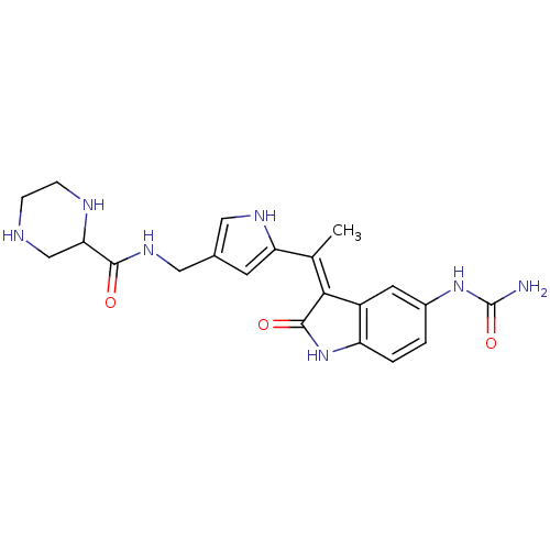 Chemical structure of BindingDB Monomer ID 17011