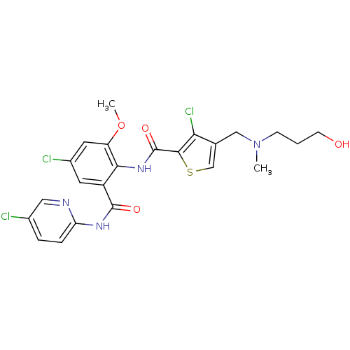 Chemical structure of BindingDB Monomer ID 17099