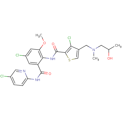 Chemical structure of BindingDB Monomer ID 17100