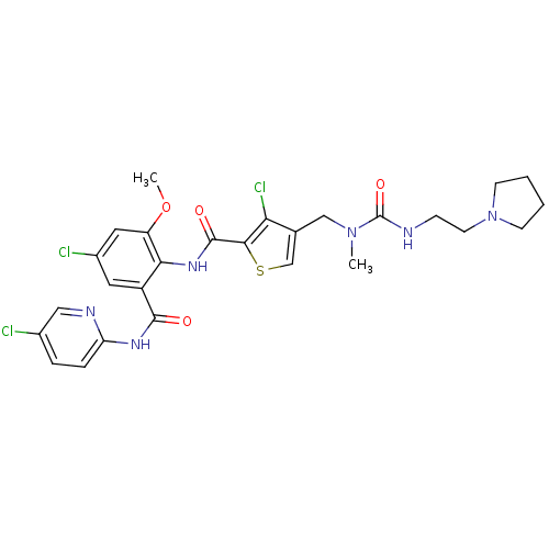 Chemical structure of BindingDB Monomer ID 17109