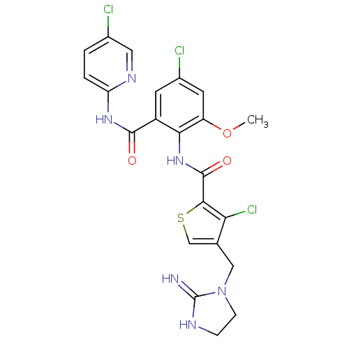 Chemical structure of BindingDB Monomer ID 17125