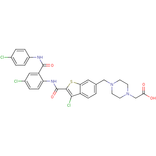 Chemical structure of BindingDB Monomer ID 17236