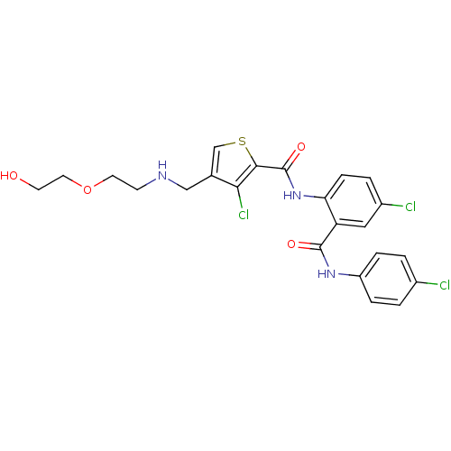 Chemical structure of BindingDB Monomer ID 17254