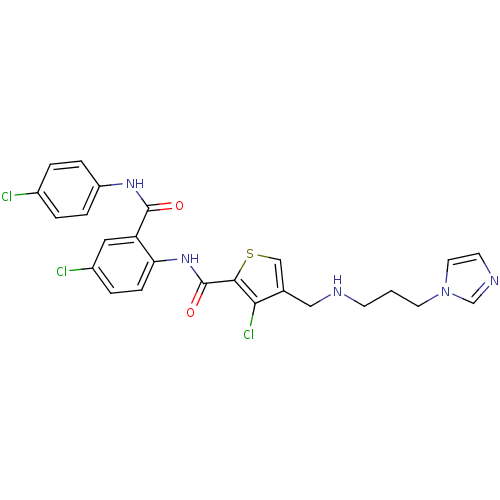 Chemical structure of BindingDB Monomer ID 17260