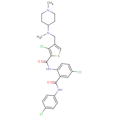 Chemical structure of BindingDB Monomer ID 17261