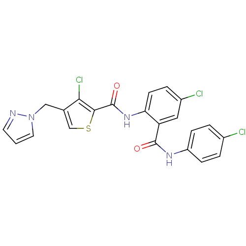 Chemical structure of BindingDB Monomer ID 17262