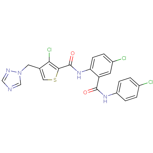 Chemical structure of BindingDB Monomer ID 17263
