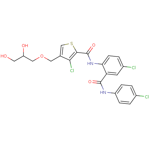 Chemical structure of BindingDB Monomer ID 17275