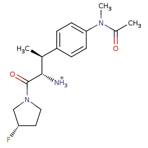 Chemical structure of BindingDB Monomer ID 17312