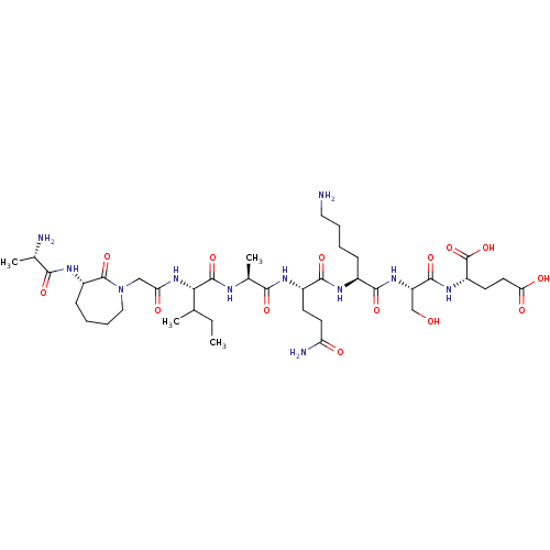 Chemical structure of BindingDB Monomer ID 17343