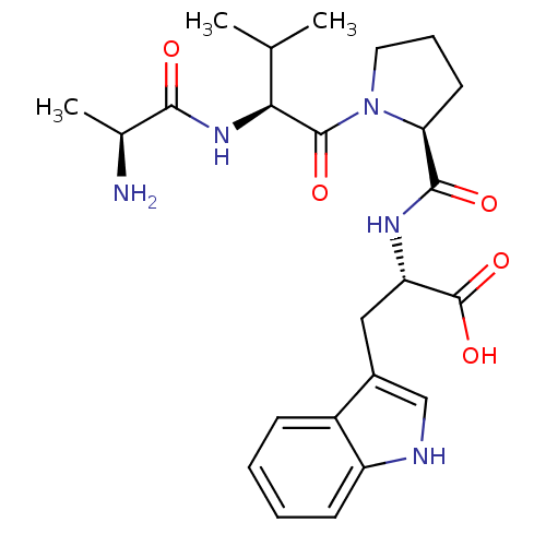 Chemical structure of BindingDB Monomer ID 17344