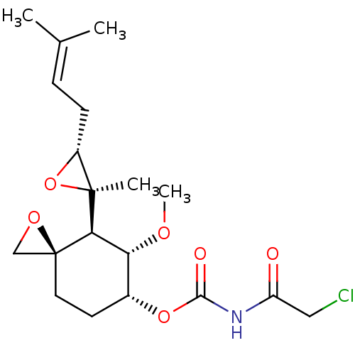 Chemical structure of BindingDB Monomer ID 17446